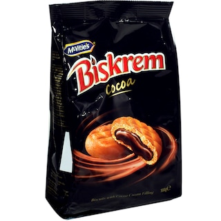 Biskrem | Biscuiti cu crema de cacao 160g