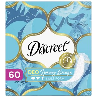 Discreet | Absorbante zilnice Spring Breeze, 60 bucati