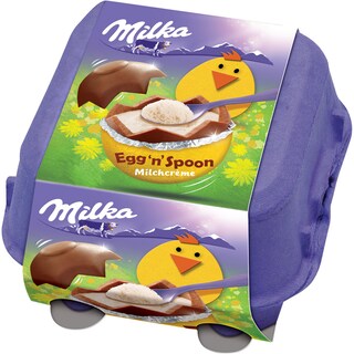 Milka | Ciocolata cu lapte ou Paste 136g