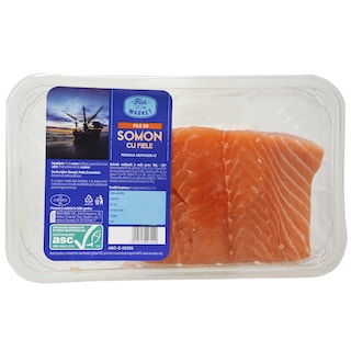 Fish Market | File de somon cu piele