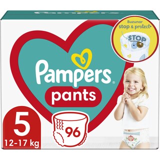 Pampers | Pants | Scutece chilotel bebelusi Marimea 5, 12-17 kg, 96 buc