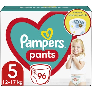 Pampers | Pants | Scutece chilotel bebelusi Marimea 5, 12-17 kg, 96 buc