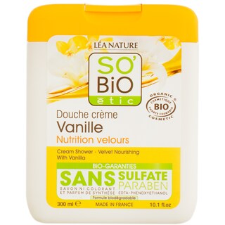 So'Bio | Crema de dus bio cu ulei de vanilie 300ml