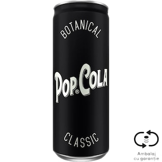 Pop Cola | Bautura racoritoare carbogazoasa Pop Cola 0.33L
