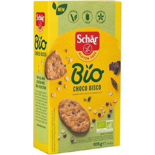 Schar | Biscuiti cu ovaz si ciocolata fara gluten Eco 105g