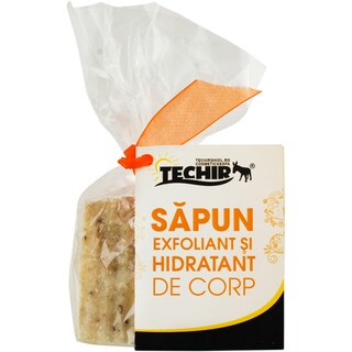 Techir | Sapun exfoliant si hidratant de corp 100g