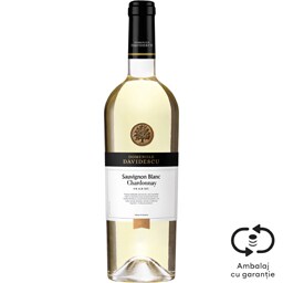 Vin alb sec Sauvignon Bland Chardonnay 0.75L