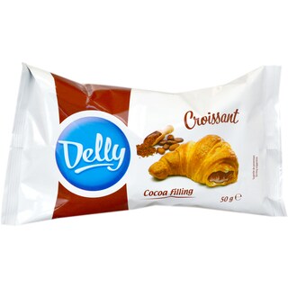 Delly | Croissant cu crema de cacao  50g