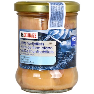 Delhaize | Ton alb in suc propriu 200g