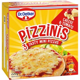 Pizza cu rosii si branza 220g