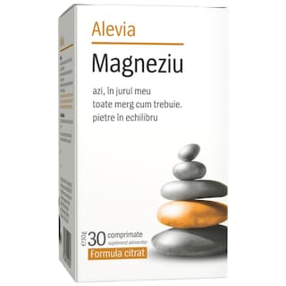 Alevia | Magneziu citrat 30 comprimate 57.1g