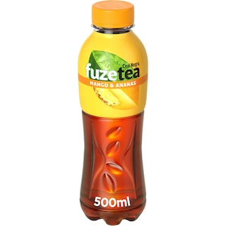 Fuzetea | Black Ice Tea cu aroma de mango si ananas 500ml