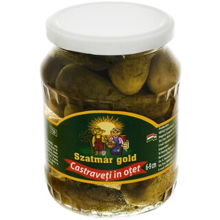 Szatmar Gold | Castraveti in otet 6-9cm 720ml