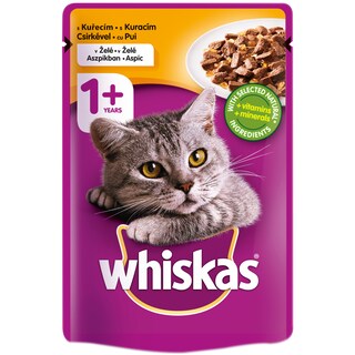 Whiskas | Hrana pentru pisici cu pui 100g
