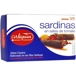 Arlequin | Sardine in sos de rosii 120g
