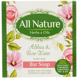 All Nature | Sapun solid Althea&Rose Water 100g