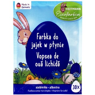 Heitmann | Vopsea de oua lichida albastra 10ml