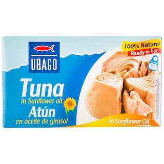 Ubago | Ton in ulei de floarea soarelui 120g