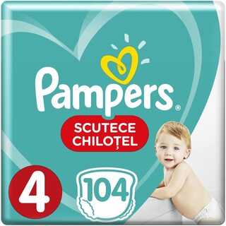 Pampers | Pants | Scutece chilotel bebelusi Marimea 4, 9-15 kg, 104 buc