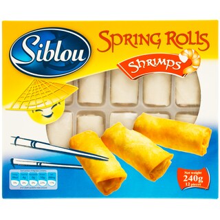 Siblou | Pachetele de primavara cu creveti 240g