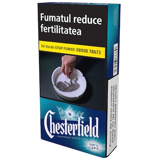 Chesterfield | Tigari Caps 100`s