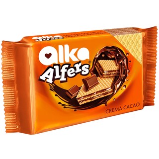 Alka | Alfers | Napolitane cu crema de cacao 170g