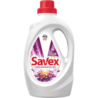 Savex | Detergent lichid Parfum Lock 2in1 Color 1.1L