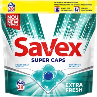 Savex | Detergent Extra Fresh, 28 capsule