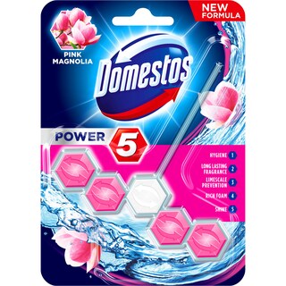 Domestos | Odorizant pentru toaleta Pink Magnolia 55g