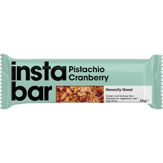 Instabar | Baton cu arahide, miere, fistic si merisoare  35g