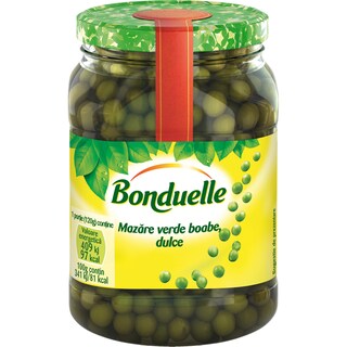 Bonduelle | Mazare verde borcan 530g