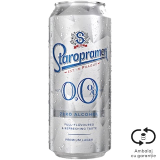 Staropramen | Bere fara alcool 0.5L