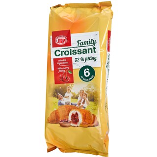 Lukas | Croissante cu umplutura cu visine 270g
