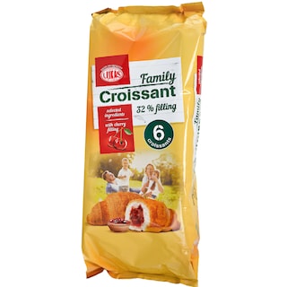 Lukas | Croissante cu umplutura cu visine 270g