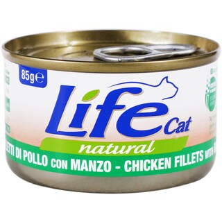 Life | Hrana pisici conserva cu pui si vita 85g