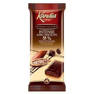 Kandia | Ciocolata amaruie cu 55% cacao 80g