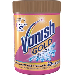 Vanish | Oxi Action | Pudra pentru indepartarea petelor Gold Pink 423g