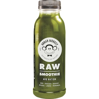 Urban Monkey | Suc presat la rece Smoothie din mere, spanac, lamaie, patrunjel, avocado si banane 500ml