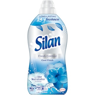 Silan | Balsam de rufe Cool Fresh, 50 spalari, 1.1L