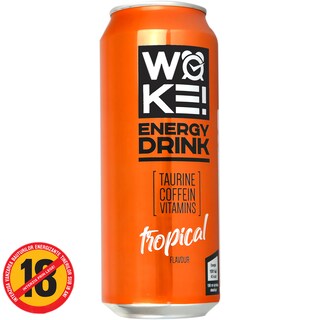 WOKE | Energizant cu gust tropical 500ml
