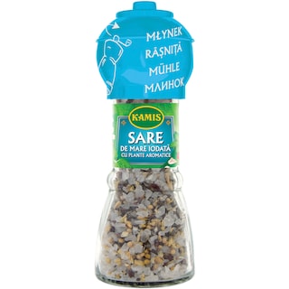 Kamis | Rasnita cu sare de mare iodata cu plante aromatice 78g