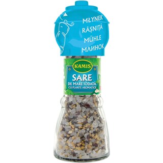 Kamis | Rasnita cu sare de mare iodata cu plante aromatice 78g