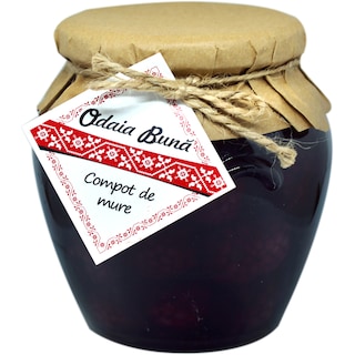 Odaia Buna | Compot de mure 500g