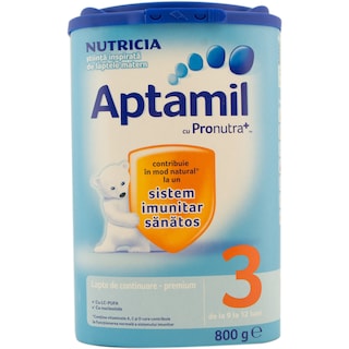 Nutricia | Aptamil | Lapte praf pentru copii de la 9 la 12 luni 800g
