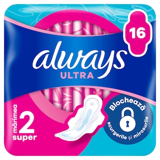 Always | Ultra | Absorbante Super 16 bucati