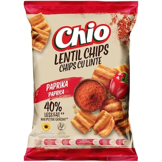 Chio | Lentil | Chipsuri cu linte cu gust de paprica 65g