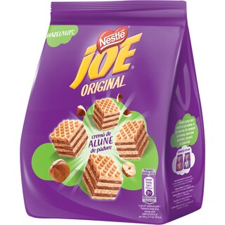 Joe | Original | Napolitane cu crema de alune de padure 160g