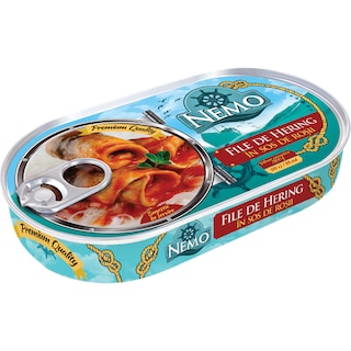 Nemo | File hering in sos de rosii 170g