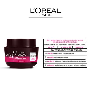 Elseve | Masca pentru par impotriva caderii parului 300ml