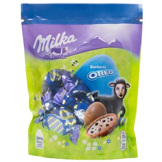 Milka | Bomboane de ciocolata cu lapte cu Oreo 86g